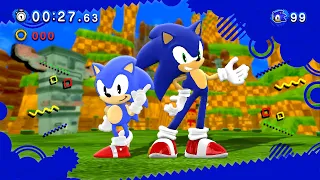 A 3D recreation of Sonic Generations 3DS