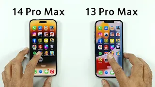 iPhone 14 Pro Max vs iPhone 13 Pro Max SPEED TEST | Smartphones Test 2023