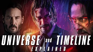 John Wick's Entire Timeline and Universe Explained | Chapter 1 - 4 | 2023 |