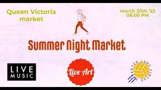 SUMMER NIGHT MARKET 2022 | LIVE Guitar Performance, Circus & Caricature (Comic Art)