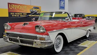 1958 Ford Fairlane 500 Convertible | For Sale $59,900