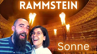 Rammstein - Sonne (Live Moscow 2019) (REACTION) with my wife