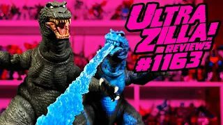 NECA GODZILLA 2001 GMK VERSION 2 REGULAR & ATOMIC BLAST REVIEW & COMPARISON!