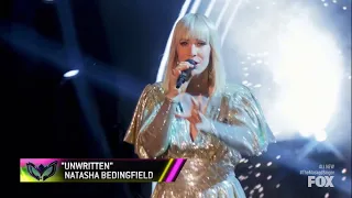 Natasha Bedingfield Performs "Unwritten" | Masked Singer | SEASON 7