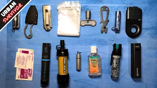 The Best EDC Survival Gear for Urban Survival 🔥+🔦+💧+🔪+🔋