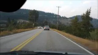 Drive into Coeur d'Alene [Time Lapse]