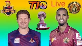 Deccan Gladiators vs Northern Warriors T10 live streaming