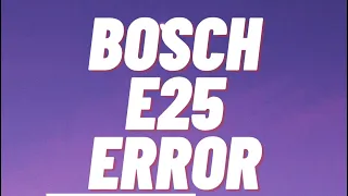 ✨ Bosch Dishwasher - E24 or E25 ERROR - Quick FIX @ScottTheFixItGuyChannel