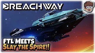 Slay the Spire Meets FTL!! | Sci-Fi Roguelike Deckbuilder | Let's Try Breachway