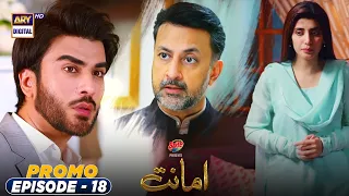 Amanat Episode 18 - Promo -  Presented By Brite  - ARY Digital Drama