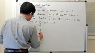Functions on quotient manifolds