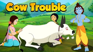 Krishna aur Balram - Cow Trouble | Hindi Stories for kids | Cartoon for kids