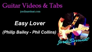 Easy Lover (Philip Bailey - Phil Collins) Solo Cover + Guitar Tab + pdf download