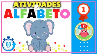 ALFABETO COMPLETO em PORTUGUÊS - Aprenda o ABC - Alfabeto Divertido - Compilação de 50 minutos.