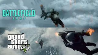 I Recreated Battlefield 2042 RENDEZOOK Jet Scene in GTA 5!