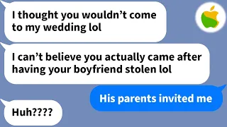 【Apple】 My sister stole my boyfriend and invited me to their wedding but...