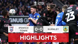 Replay Beckons For Ipswich & Burnley | Ipswich Town 0-0 Burnley | Emirates FA Cup 2022-23