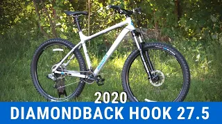 Beginner 1x Trail bike??? 2020 Diamondback Hook 27.5 Hardtail Mountain Bike Video Review and Weight