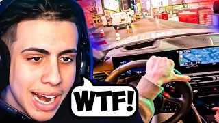 Konvy Reacts To Squeeze Benz Drifting Through NYC *POLICE CHASE*