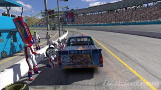 iRacing pit stop animation