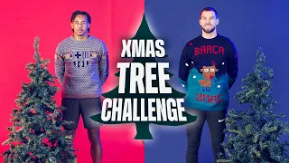 🎄🎅 XMAS TREE DECORATING CHALLENGE FEAT. KOUNDE & ÍÑIGO MARTÍNEZ | FC BARCELONA