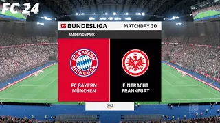 Bayern Munich vs Eintracht Frankfurt | Bundesliga | EA FC 24 |
