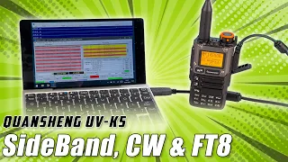 Quansheng UV-K5 📱 SSB, CW & FT8 😮 Empfang & Senden