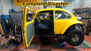 Its Alive or is it?  Baja Bug First start and testing electrical mess after current stage of build