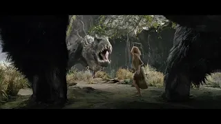 King Kong vs T Rex Fight Scene   King Kong 2005 Movie CLIP 1080p 60 FPS HD   YouTube 360p