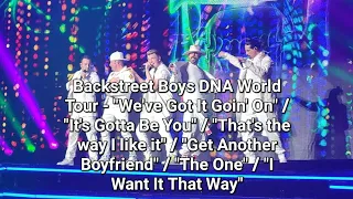 Backstreet Boys DNA World Tour🎤Tauron Arena Kraków 29.10.2022🇵🇱Poland #backstreetboys #dnaworldtour