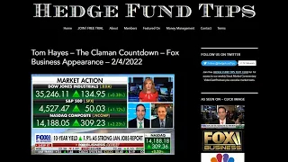 Hedge Fund Tips with Tom Hayes – VideoCast – Episode 121 - February 10, 2022