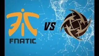 [Eng][1080p60] Fnatic  v/s NiP | ( BO3 ) | StarSeries and I-league