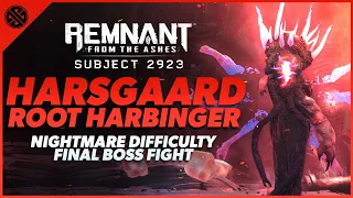 Harsgaard Final Boss Fight | Solo Nightmare Difficulty | Remnant From The Ashes - Subject 2923