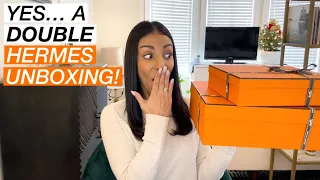 2022 DOUBLE HERMES UNBOXING! | SO HAPPY I FINALLY ADDED THESE TWO THINGS TO MY HERMES COLLECTION!