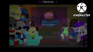 Undertale reacts to the 'Zombie rap' (3/??)