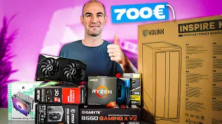 Je Monte un PC Gamer à 700€ - été 2023 (Tuto Montage et Test sur 20 Jeux)