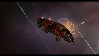 Eve Online doing C4 Frontier Command Post in Paladin