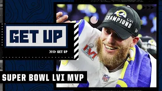 Reacting to Cooper Kupp winning Super Bowl LVI MVP | Get Up