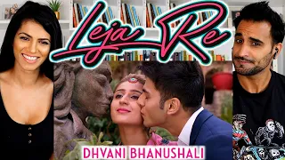 LEJA RE | Dhvani Bhanushali | Tanishk Bagchi | Radhika Rao & Vinay Sapru | Hindi Song REACTION!!