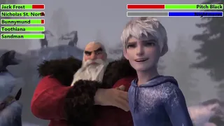 Rise of the Guardians (2012) Final Battle with healthbars 2/2