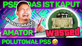 HOW to KILL PS5 with wrong TIN. Short on Fan Power Rail!