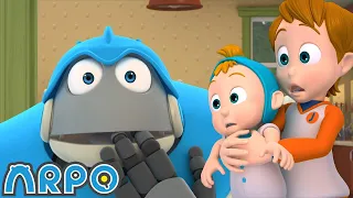 Probblemi con la batteria di Arpo! | Cartoni animati per Bambini | ARPO il Robot Italiano🤖