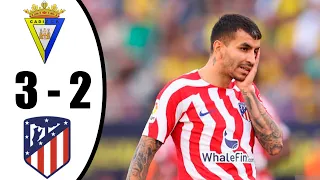 Cadiz vs Atletico Madrid 3-2 All Goals & Highlights 29/10/2022 HD