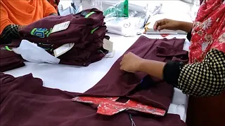 Garments finishing section/গার্মেন্টস ফিনিসিং সেকশন