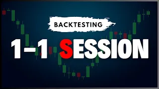 1-1 Backtesting Session With Student | TRADING HUB 👨‍💻🔥