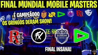 REVERSE RED É CAMPEÃ DO MUNDIAL MOBILE MASTERS! FLUXO GARANTE VAGA NO MUNDIAL! CLIPS FF