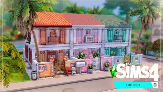 Семейные таунхаусы в Томаранге 🌴🏘 | Симс 4: Строительство | The Sims 4: For Rent Expansion Pack