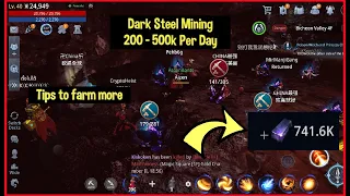 Mir4 Darksteel Farming Tips ( Tagalog )