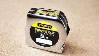 Рулетка износостойкая с окном 5 м. Обзор Stanley Powerlock для Алексея Земскова и ZemsMarket.ru