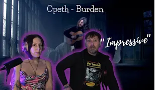 Opeth - Burden Reaction - British Couple React